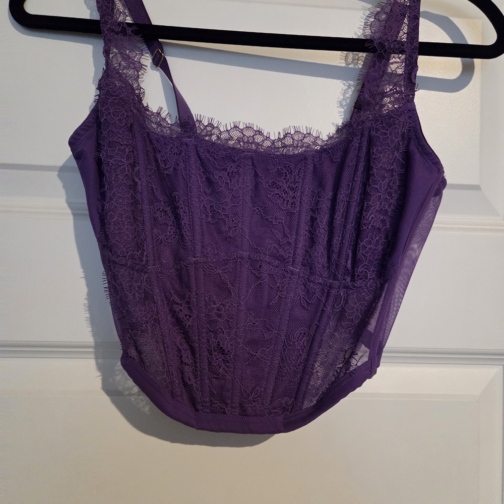 35. Victoria's Secret Deep Purple Corset